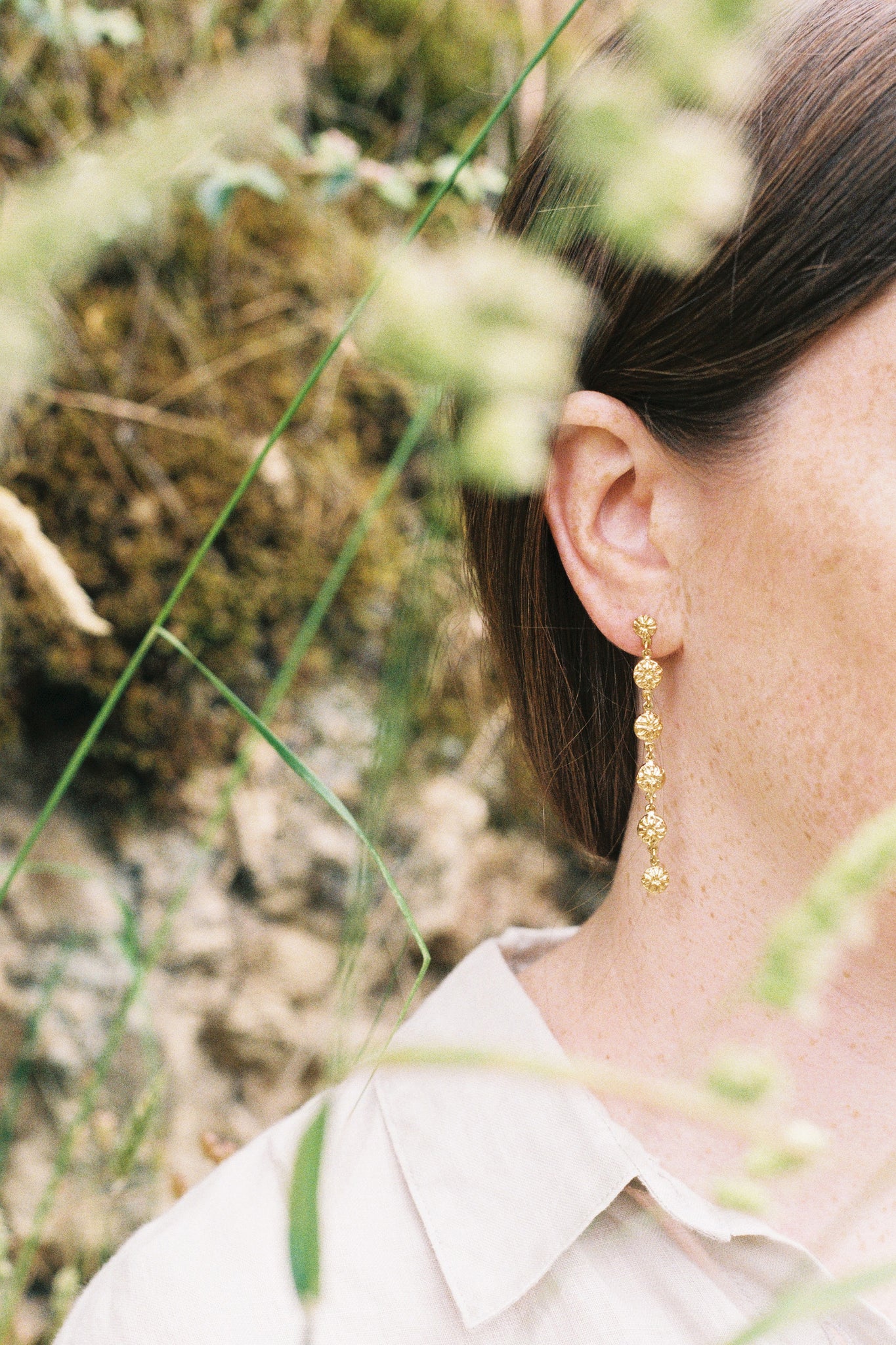 Trail Earrings - Gold Vermeil