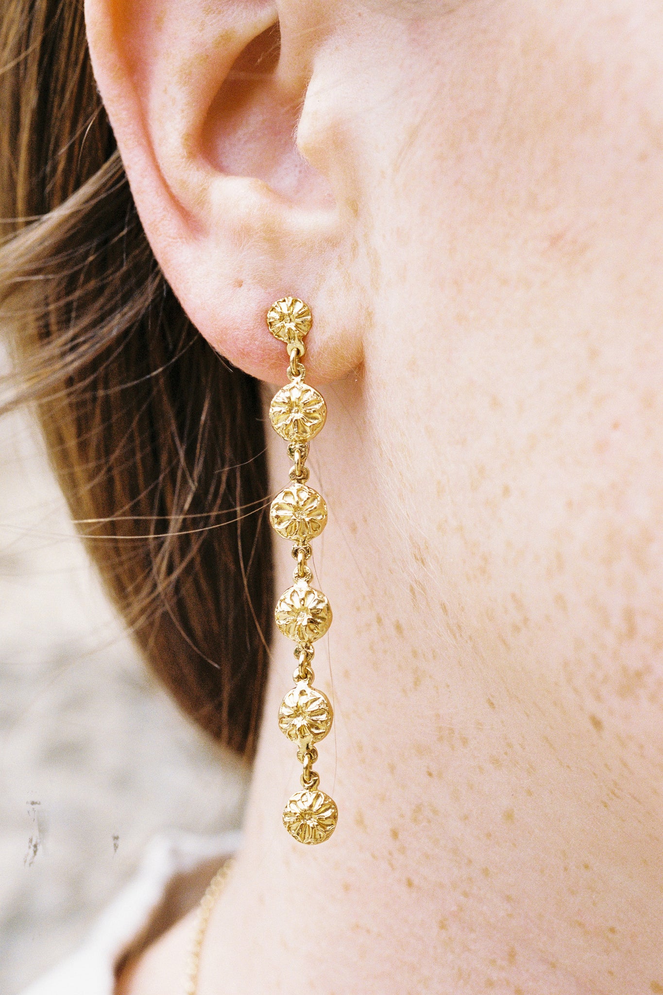 Trail Earrings - Gold Vermeil