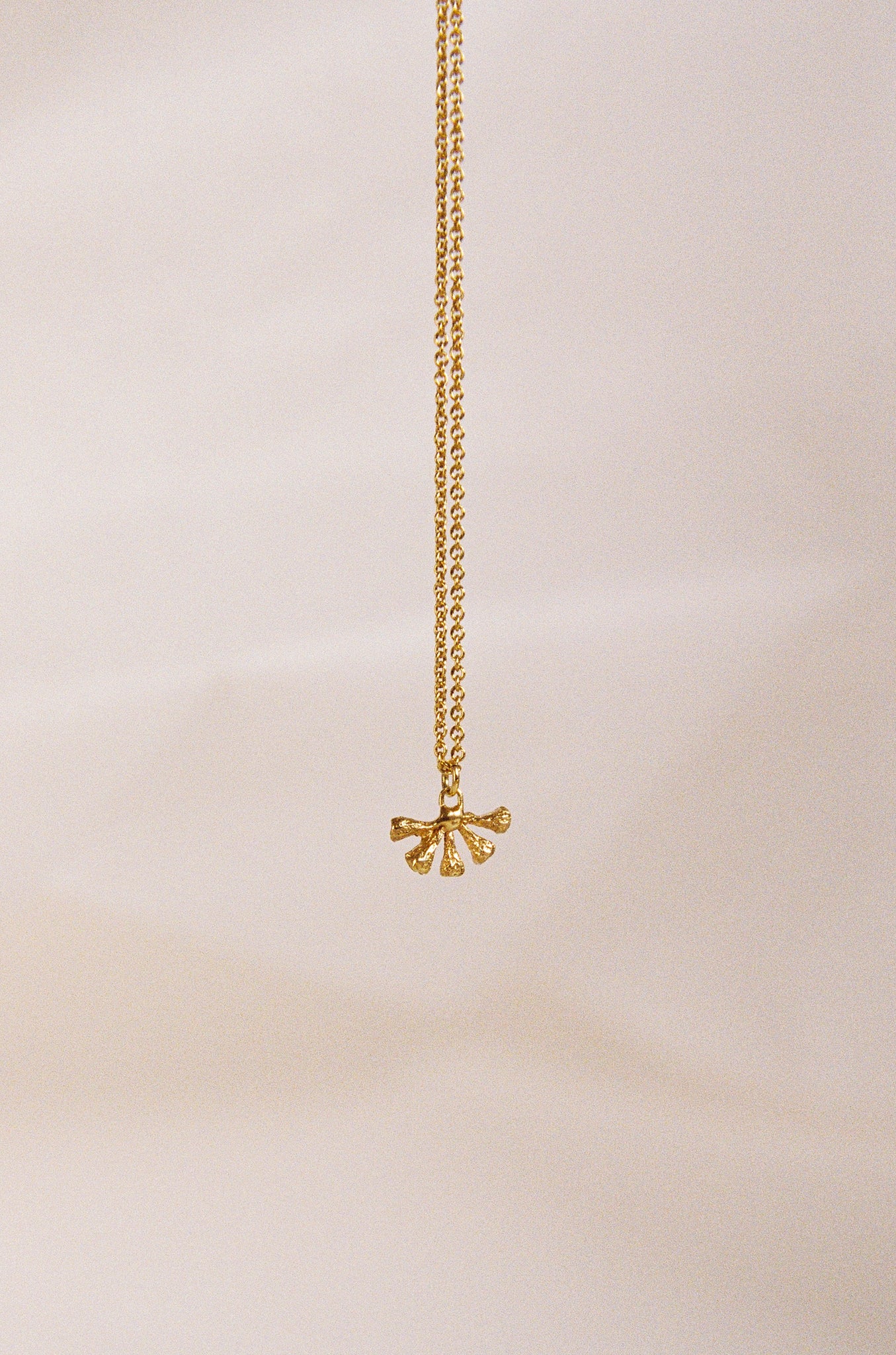Alluvial Necklace - 9ct Yellow Gold