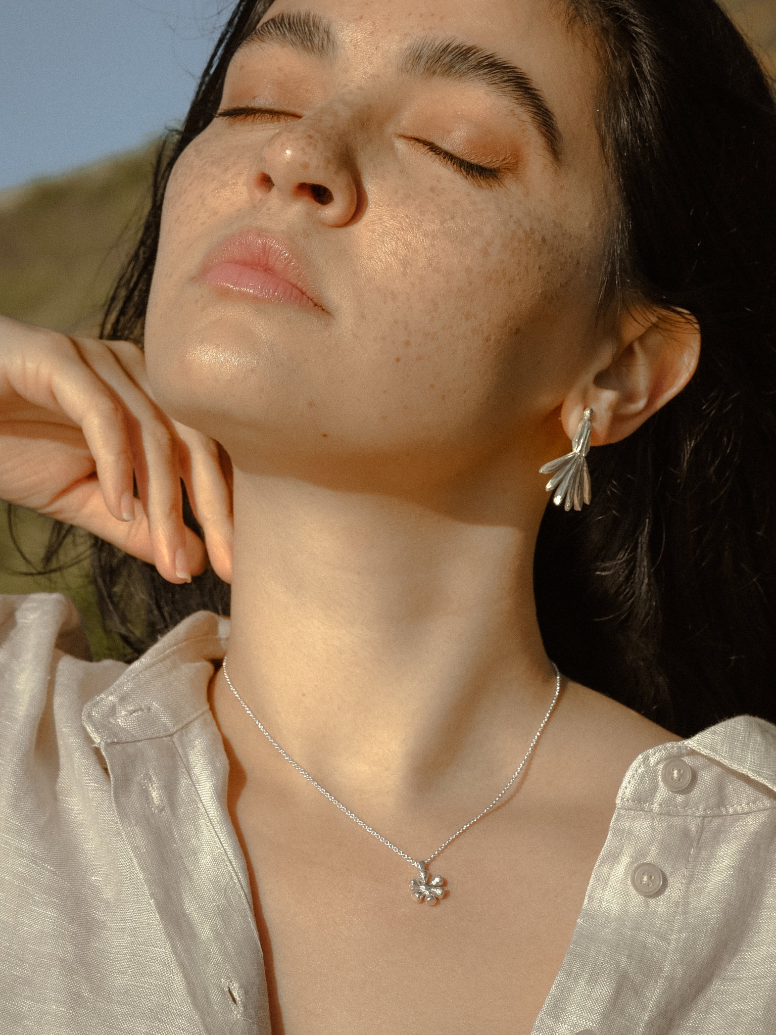Fiori Necklace - Sterling Silver